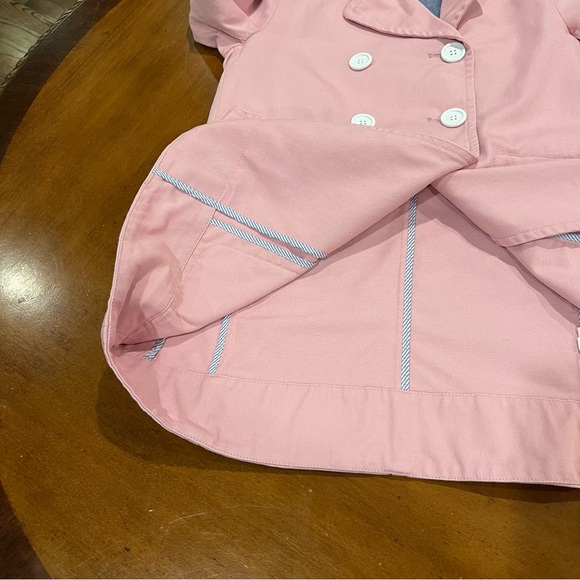 J.Crew Women’s Cotton Twill Double Breasted Peacoat Petal Pink Size 2 - Picture 10 of 16